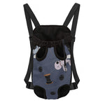 Cartoon Voodoo Doll Print Pet Carrier Backpack