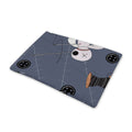 Cartoon Voodoo Doll Print Pet Cooling Mat Cover