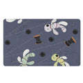 Cartoon Voodoo Doll Print Polyester Doormat