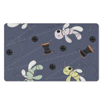 Cartoon Voodoo Doll Print Polyester Doormat