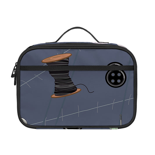 Cartoon Voodoo Doll Print Portable Lunch Bag