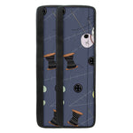 Cartoon Voodoo Doll Print Refrigerator Handle Covers