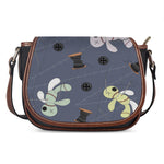 Cartoon Voodoo Doll Print Saddle Bag