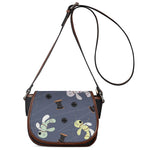 Cartoon Voodoo Doll Print Saddle Bag