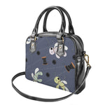 Cartoon Voodoo Doll Print Shoulder Handbag