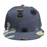 Cartoon Voodoo Doll Print Snapback Cap