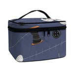 Cartoon Voodoo Doll Print Travel Makeup Bag