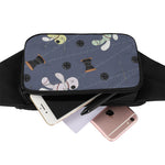 Cartoon Voodoo Doll Print Waist Bag