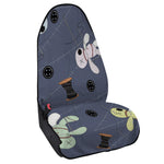 Cartoon Voodoo Doll Print Waterproof Car Seat Cover