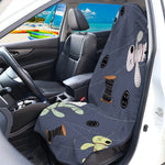 Cartoon Voodoo Doll Print Waterproof Car Seat Cover