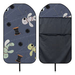 Cartoon Voodoo Doll Print Waterproof Car Seat Cover