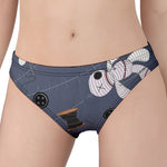 Cartoon Voodoo Doll Print Women's Panties