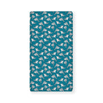 Cartoon White Shark Pattern Print Baby Crib Sheet