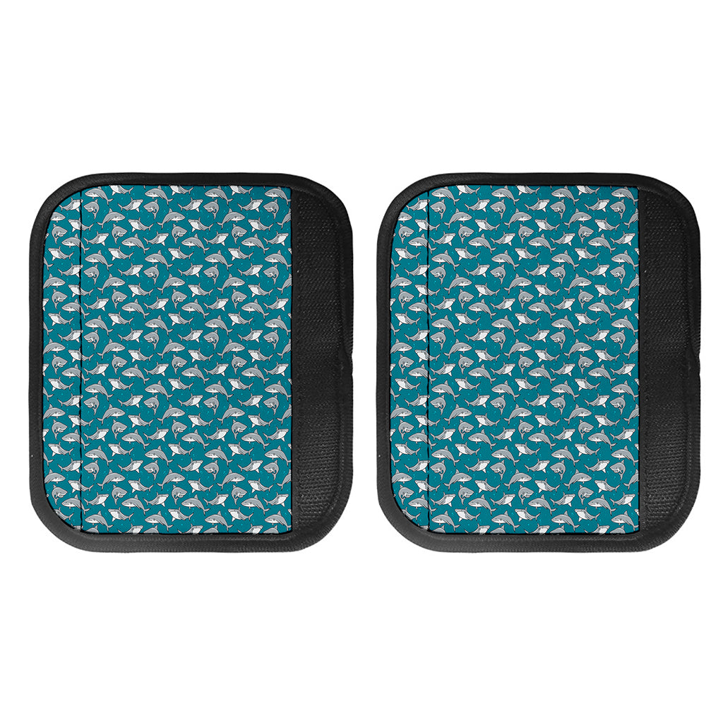 Cartoon White Shark Pattern Print Handle Covers