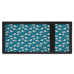 Cartoon White Shark Pattern Print Trifold Wallet