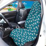 Cartoon White Shark Pattern Print Waterproof Car Seat Cover