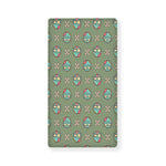 Cartoon Zombie Pattern Print Baby Crib Sheet