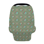 Cartoon Zombie Pattern Print Baby Seat Cover