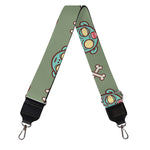 Cartoon Zombie Pattern Print Bag Strap