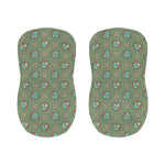 Cartoon Zombie Pattern Print Bar Stool Covers