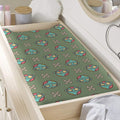 Cartoon Zombie Pattern Print Changing Pad Cover