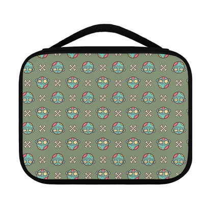Cartoon Zombie Pattern Print Classic Bible Case