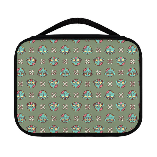 Cartoon Zombie Pattern Print Classic Bible Case