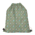 Cartoon Zombie Pattern Print Drawstring Bag