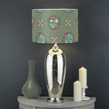 Cartoon Zombie Pattern Print Drum Lamp Shade
