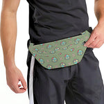 Cartoon Zombie Pattern Print Fanny Pack