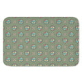 Cartoon Zombie Pattern Print Indoor Door Mat