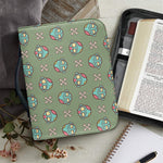 Cartoon Zombie Pattern Print Leather Bible Cover