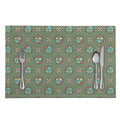 Cartoon Zombie Pattern Print Placemat