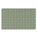 Cartoon Zombie Pattern Print Polyester Doormat