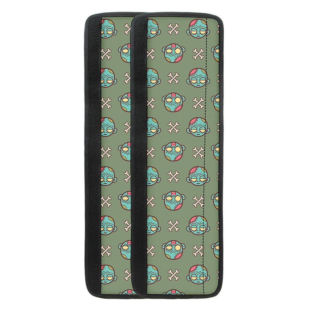 Cartoon Zombie Pattern Print Refrigerator Handle Covers