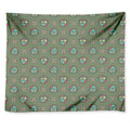 Cartoon Zombie Pattern Print Tapestry