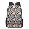 Casino Card And Chip Pattern Print 17 Inch Backpack