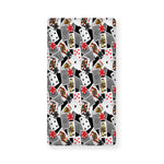 Casino Card And Chip Pattern Print Baby Crib Sheet