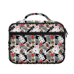 Casino Card And Chip Pattern Print Briefcase Bible Bag