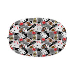 Casino Card And Chip Pattern Print Car Side Mirror Covers