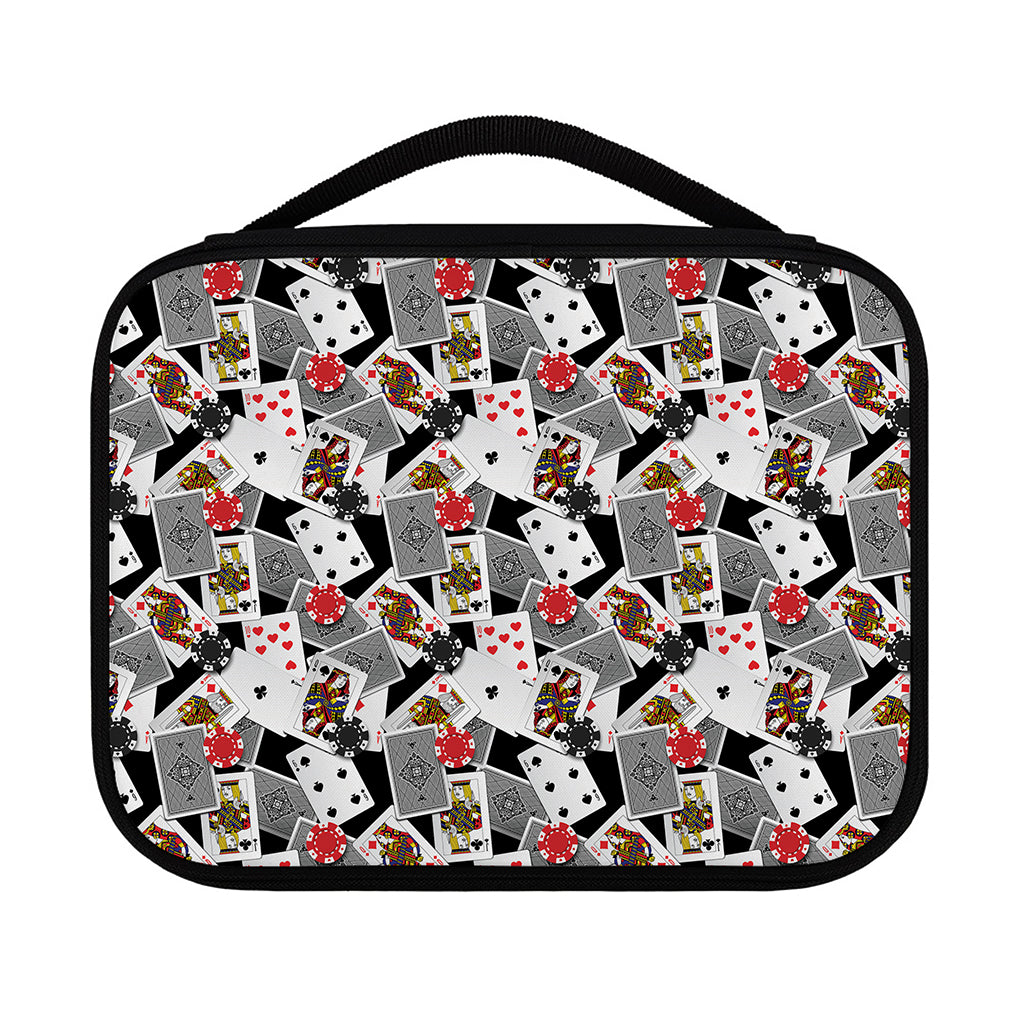 Casino Card And Chip Pattern Print Classic Bible Case