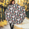 Casino Card And Chip Pattern Print Foldable Umbrella