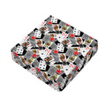 Casino Card And Chip Pattern Print Outdoor Seat Cushion Cover