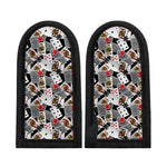 Casino Card And Chip Pattern Print Skillet Handle Cover