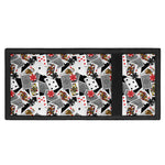 Casino Card And Chip Pattern Print Trifold Wallet