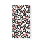 Casino Chip And Card Pattern Print Baby Crib Sheet