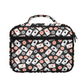 Casino Chip And Card Pattern Print Briefcase Bible Bag