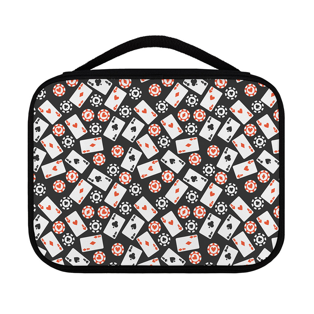 Casino Chip And Card Pattern Print Classic Bible Case