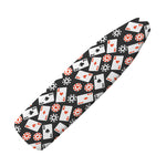 Casino Chip And Card Pattern Print Ironing Board Cover
