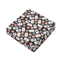 Casino Chip And Card Pattern Print Outdoor Seat Cushion Cover